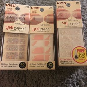 Kiss Brand Gel Dress Nail Polish Strips